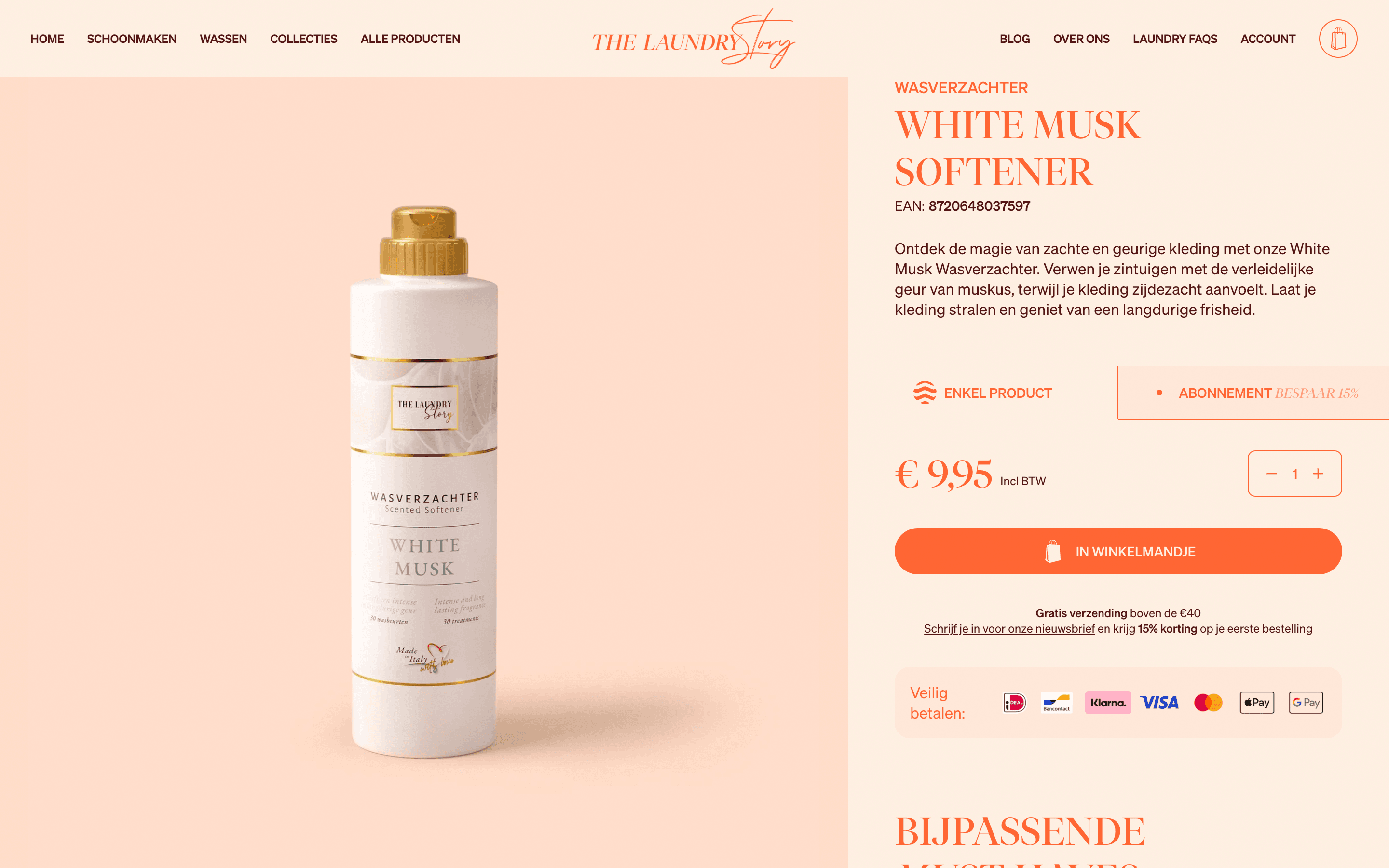 The Laundry Story Product Detail Page