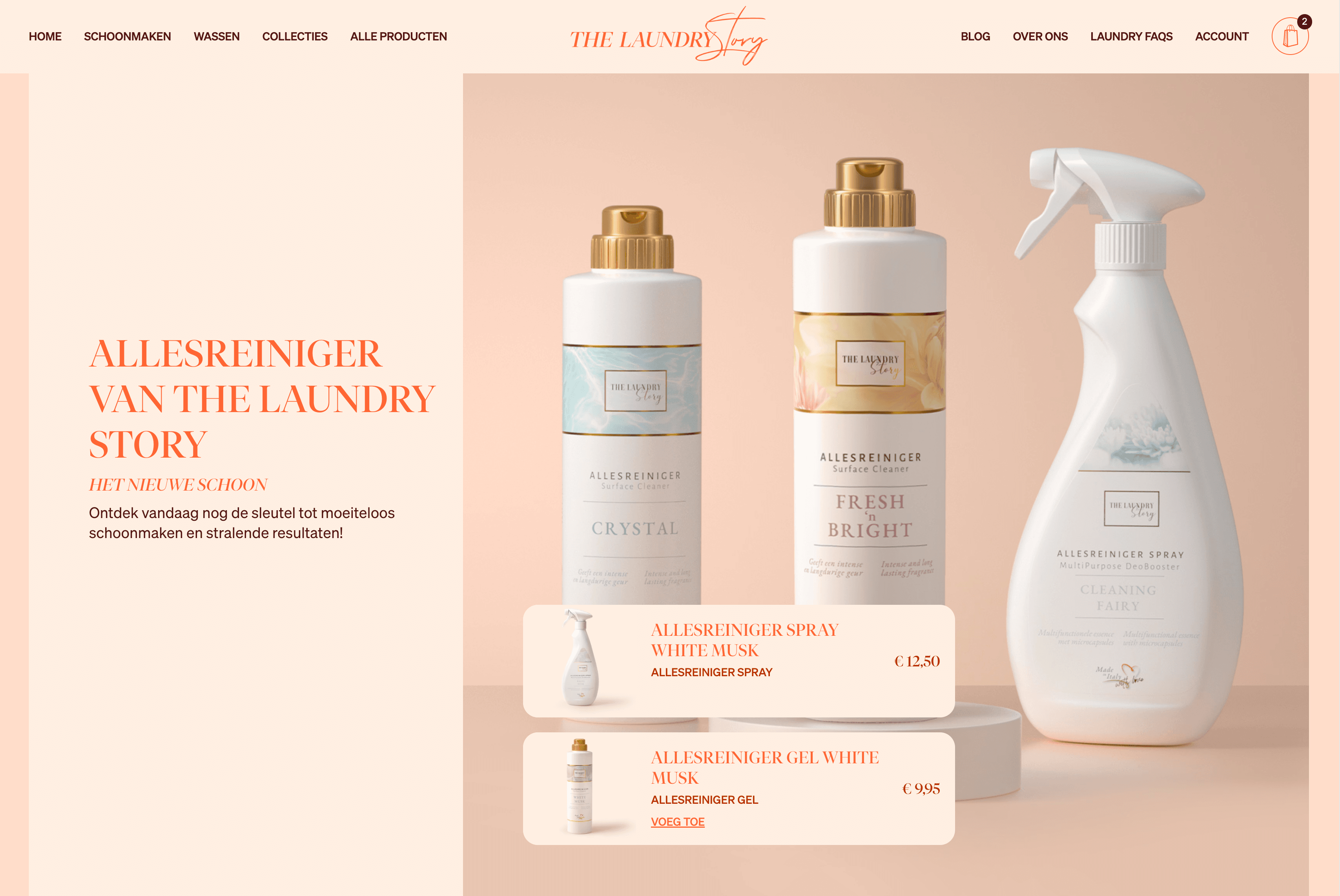 The Laundry Story — Custom DatoCMS plugin for Shopify product linking Screenshot of the DatoCMS plugin interface, showing a product search and selection tool built into the CMS