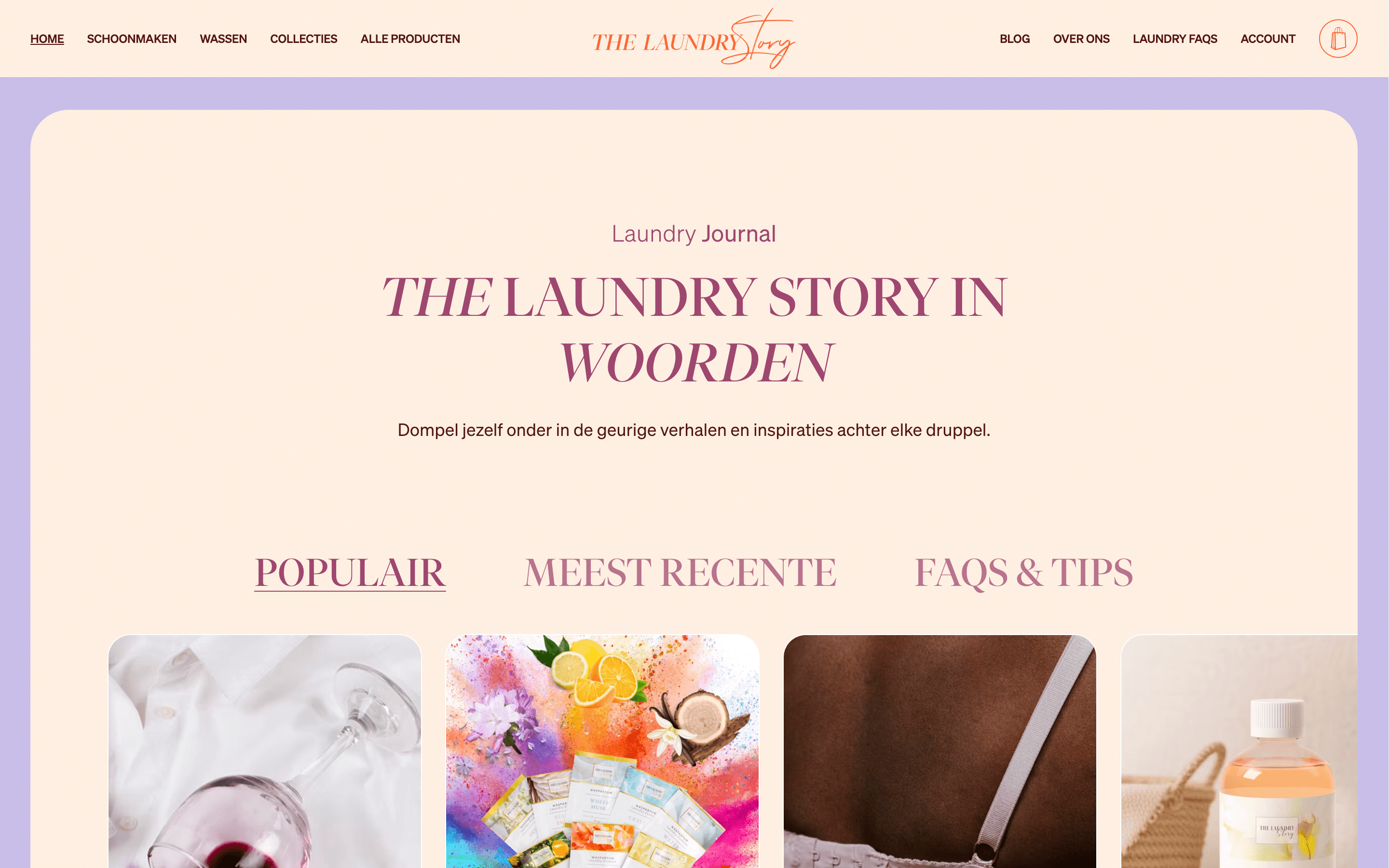 The Laundry Story — Content-led storefront result Screenshot of the DatoCMS plugin interface, showing a product search and selection tool built into the CMS